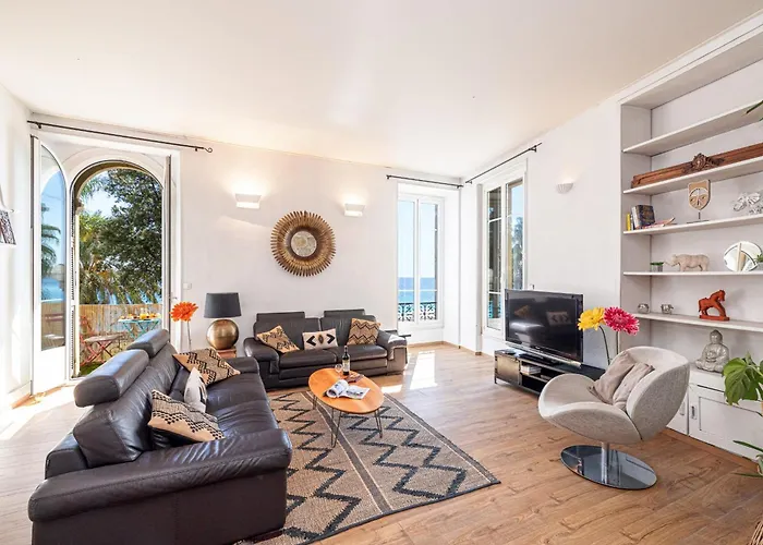 My Casa - Etats Unis 892 - Spacious Flat On Sea Front W Ac *
