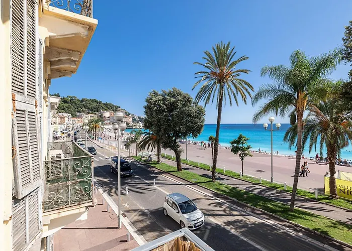 شقة My Casa - Etats Unis 892 - Spacious Flat On Sea Front W Ac نيس