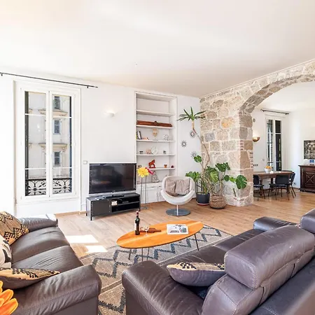 My Casa - Etats Unis 892 - Spacious Flat On Sea Front W Ac Nizza