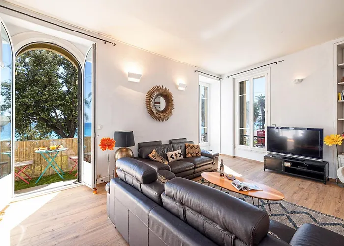 My Casa - Etats Unis 892 - Spacious Flat On Sea Front W Ac Nicea