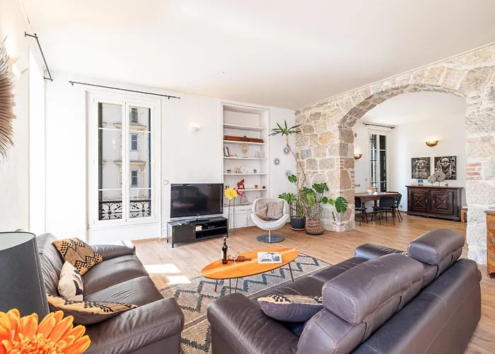 My Casa - Etats Unis 892 - Spacious Flat On Sea Front W Ac Nicea